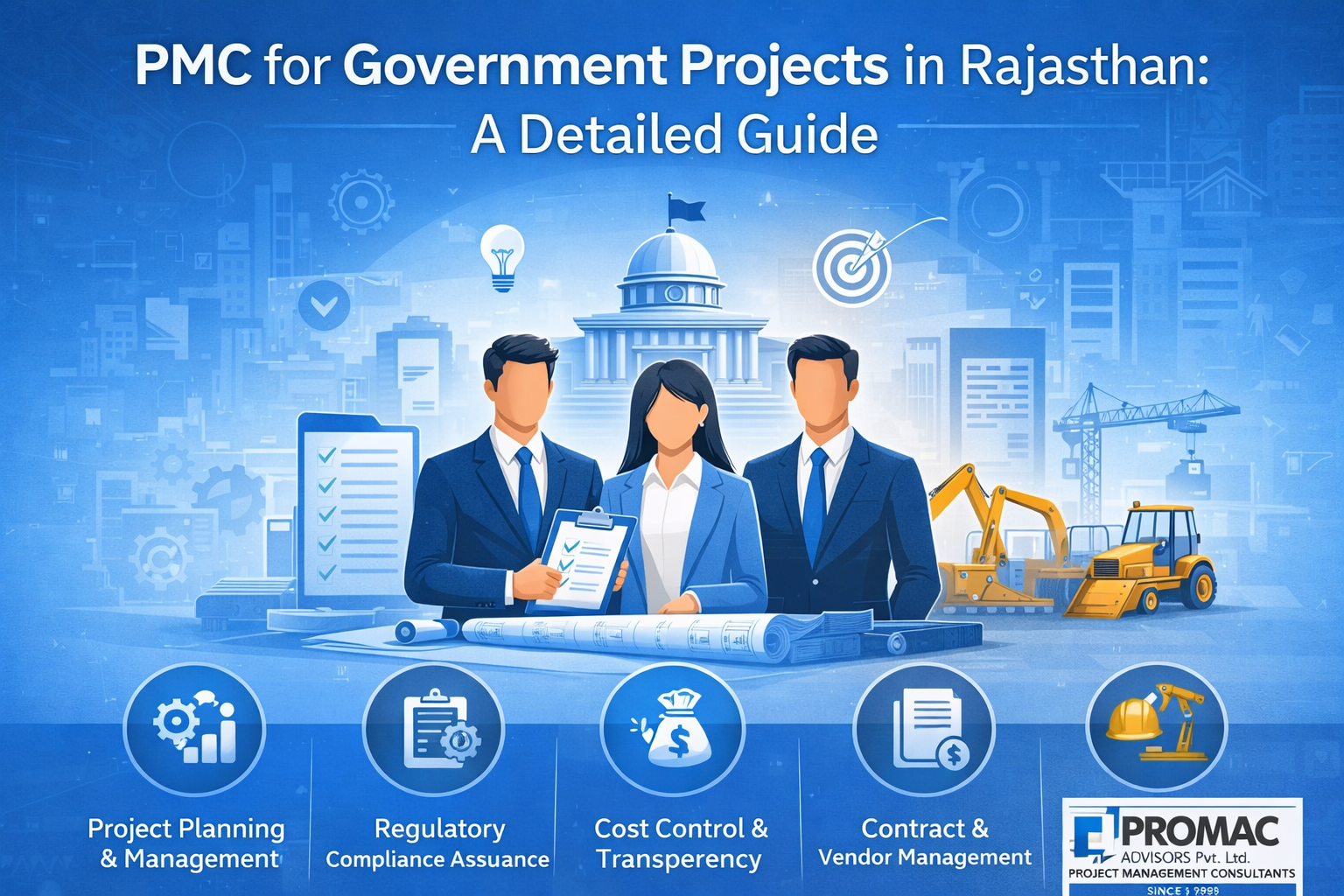 PMC for Government Projects in Rajasthan: A Detailed Guide